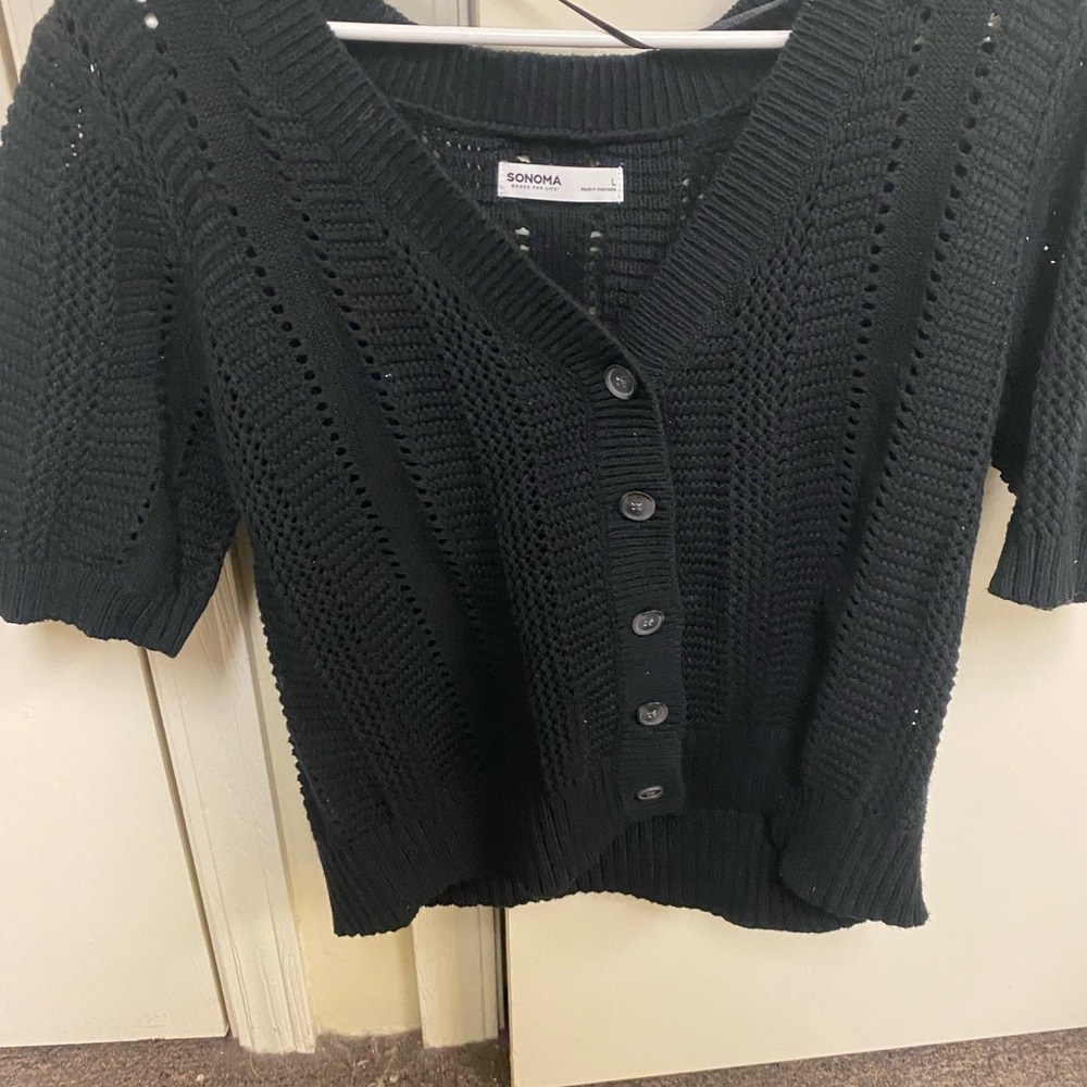 Sonoma Women's Black Sweater